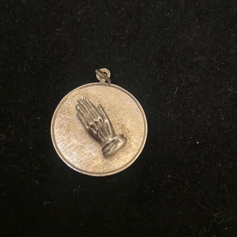 Sterling Silver Praying hands charm